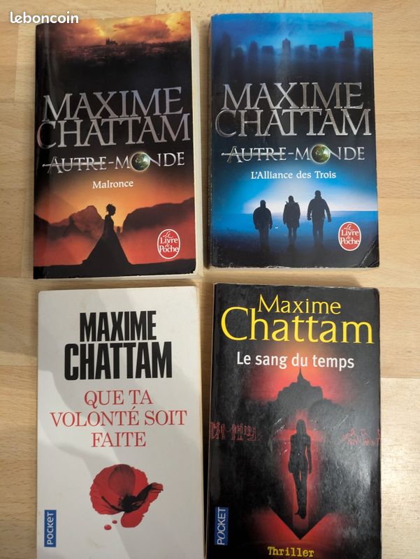 4 romans de Maxime Chattam (image 1)