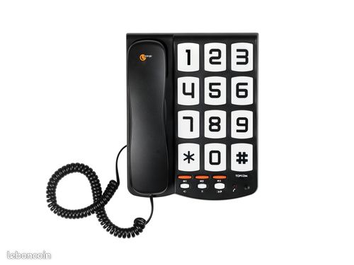 Téléphone à touches géantes - Sologic T101 (image 4)