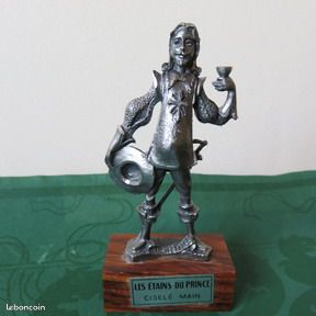 Figurine étain Mousquetaire Aramis – Les Etains Du Prince, Ciselé Main, N°82