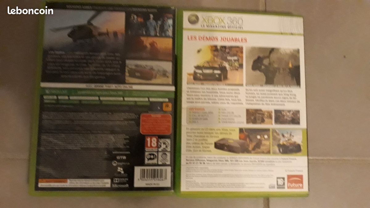2 Jeux Xbox 360 Grand Theft Auto GTA et Demo Full Auto (image 2)