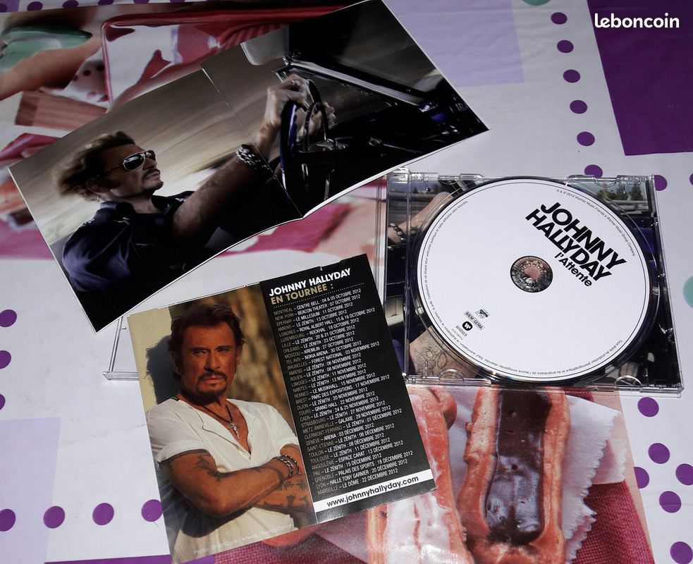 CD JOHNNY HALLYDAY (KiKi74) (image 2)