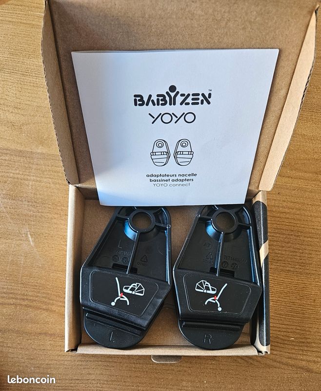 Babyzen Adaptateurs Nacelle Pour YOYO Connect - Compatible YOYO2 Et YOYO3