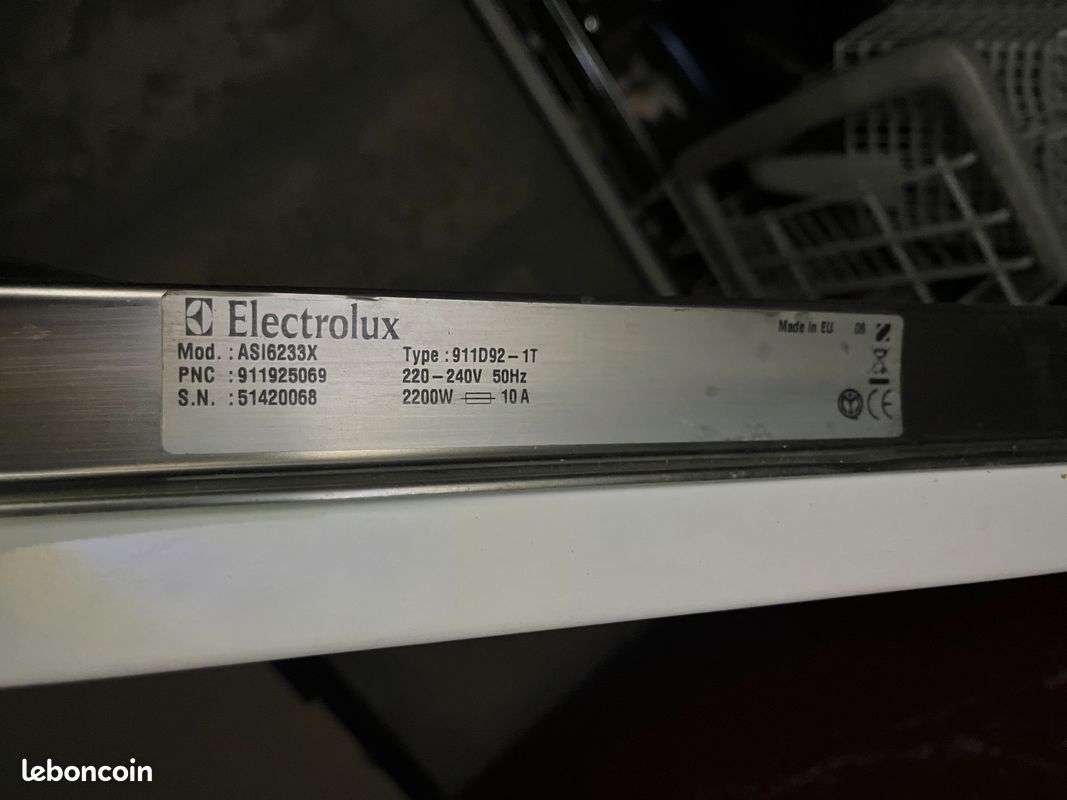 Lave vaisselle encastrable Electrolux (image 5)