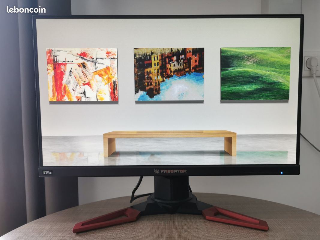 Ecran PC gamer 1440p 165 Hz 1 ms G-sync 24" (image 1)