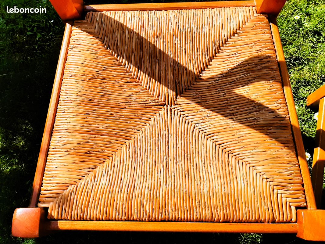 Chaise en paille de cuisine (image 3)