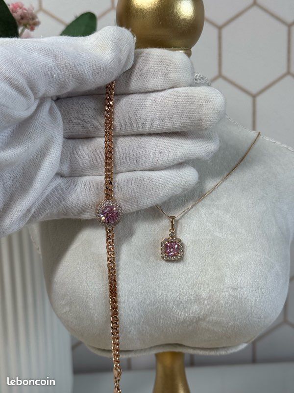 Parure (neuf) en véritable diamant Swarowski 💎 (image 7)