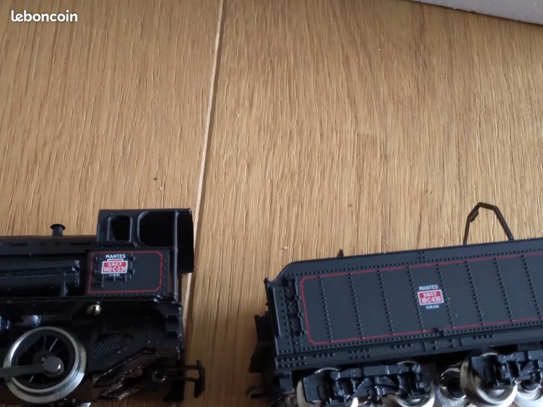 Locomotive à vapeur 140 C 231 SNCF, dépôt de Mantes JOUEF ref