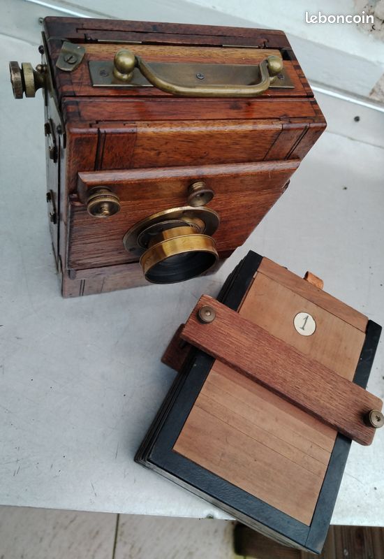 Chassis marque ICA pour chambre photographique 9x12 Plan Film / Collodion - Photo, audio & vidéo