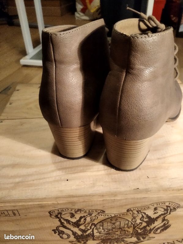 Bottines beige 5 (image 5)