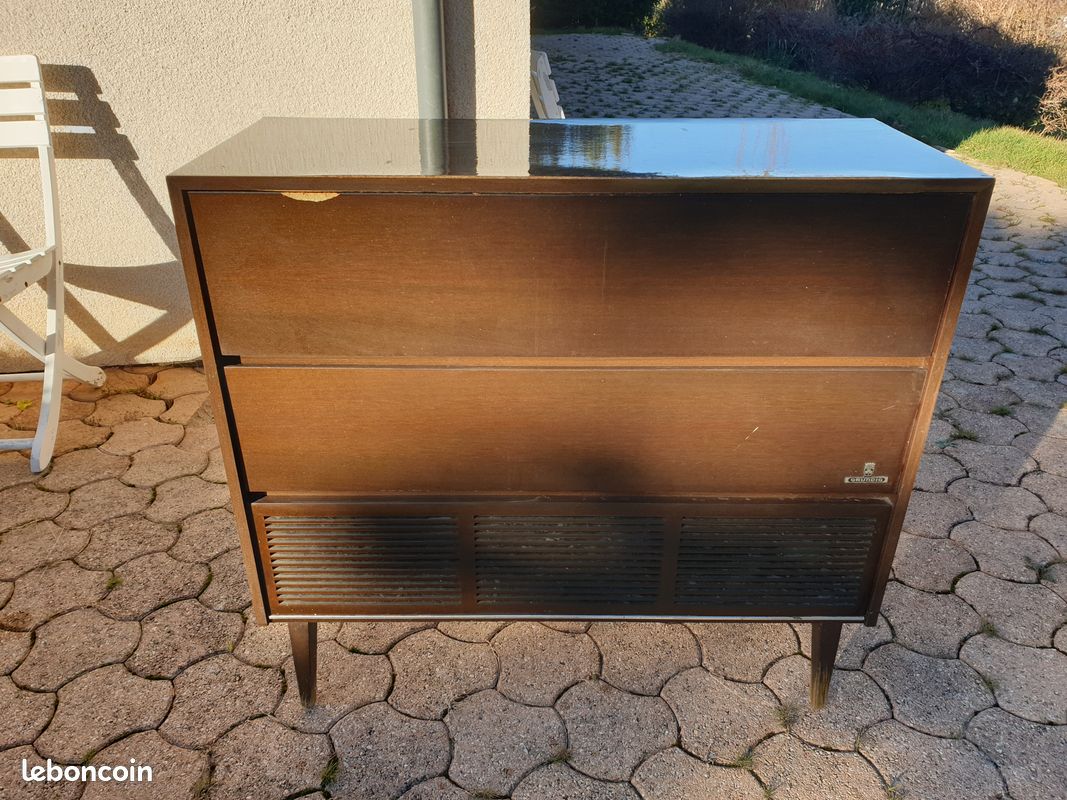 Combiné Radio/tourne-disque Vintage Schaub Lorenz Balalaika - Années 60, Bon état Fonctionnel