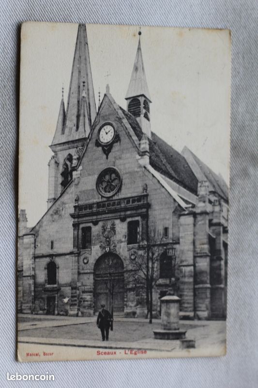 Carte Postale Ancienne La Beaume Vieille Eglise - Scène De Vie - France 1900