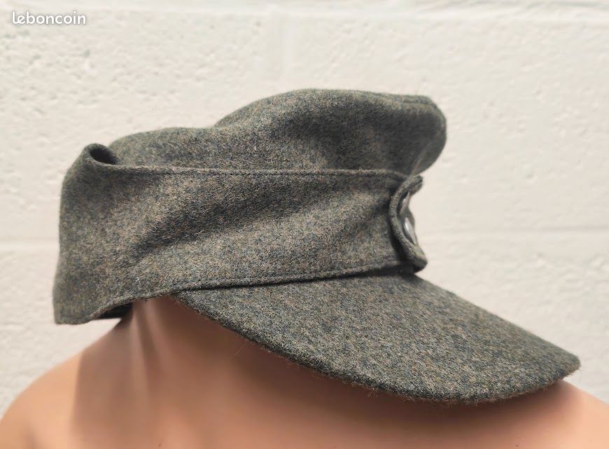 Casquette de campagne Mod 43 allemande ww2(Copie) (image 2)