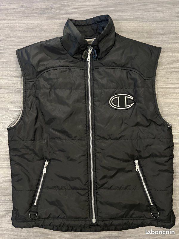 Veste doudoune sans manches Champion USA Taille L Vêtements