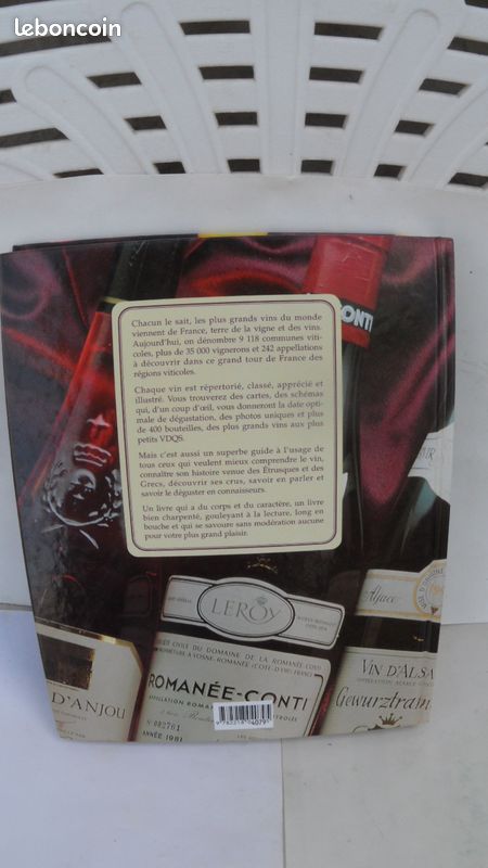 1 lot de 2 livres de vin ,5 euros (image 2)