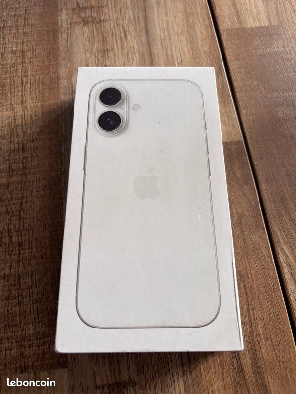 IPhone 16 neuf sous blister (image 1)