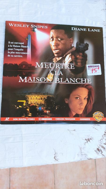 Laser disc meurtre a la maison blanche (image 1)