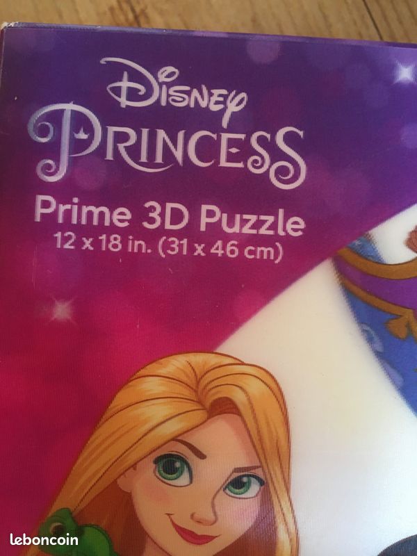 Puzzle 3D Disney Princess 300Pces (image 2)