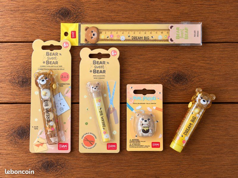 Ensemble fournitures Legami Ours (image 2)