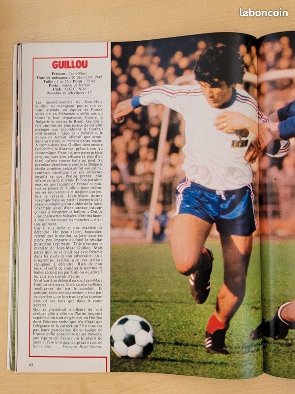 Magazine Onze Football Hors Série – Vintage Foot, Bon état