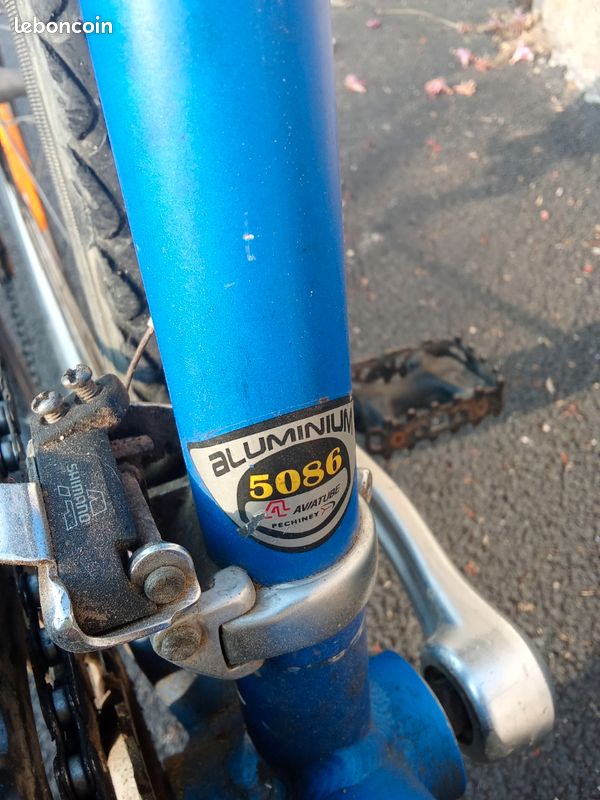 Vélo Peugeot vintage aluminium (image 3)