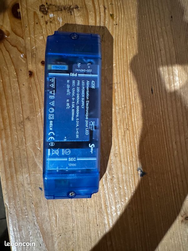 Alimentation LED Europole 60w (image 1)