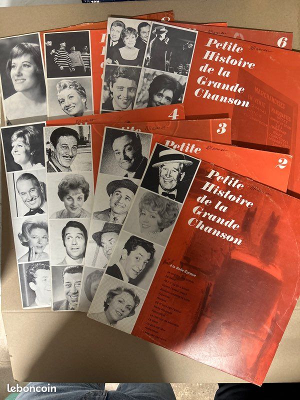 Vinyles petite histoire de la grande chanson (image 1)