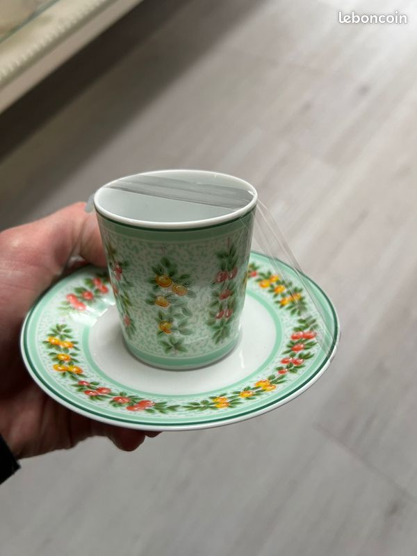 Tasse à Café En Céramique Avec Fleur élégante, Tasse à Thé En Porcelaine, Dessert De L'après-midi, Ensemble De Thé S/05 Er, Tasse à Expresso 73E