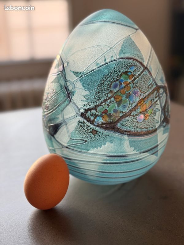 BOROWSKI Verrerie d'art Oeuf Idée de cadeau (image 1)