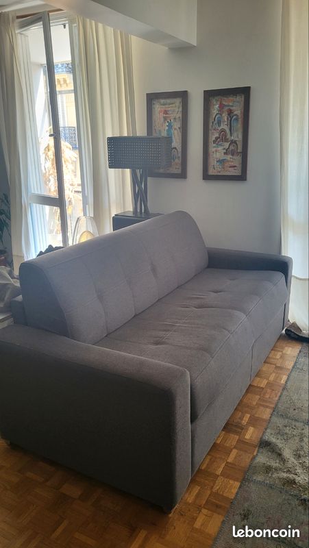 Canapé lit couchage 140 cm (image 1)