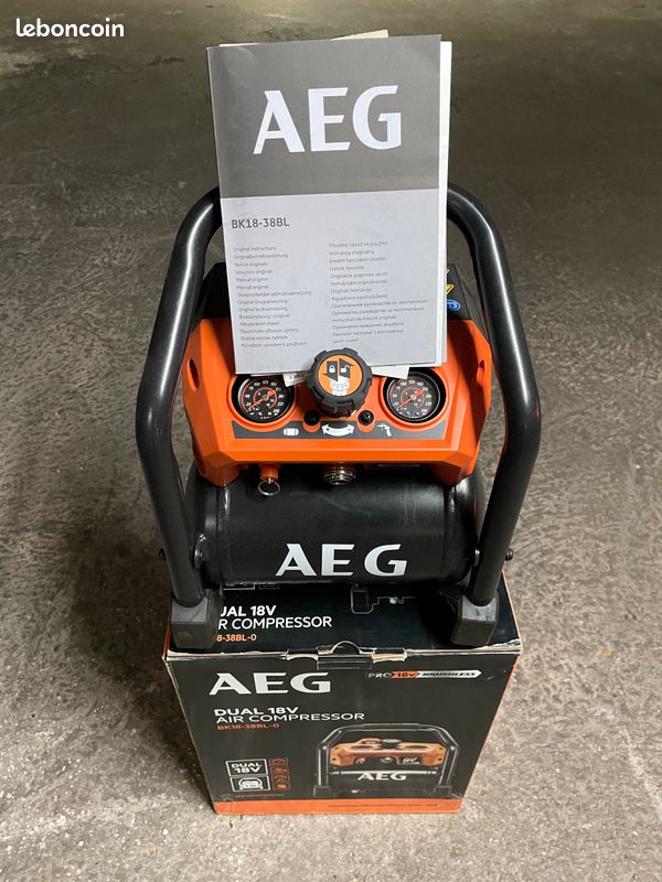 High Pressure Inflator Aeg Cordless Compressor AEG 18V High