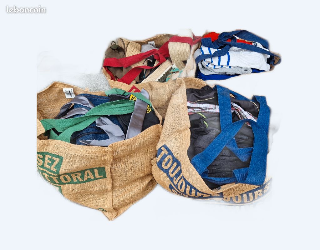 Lot de vêtements multimarques homme et femmes + 1 lot de chaussure femme (image 1)