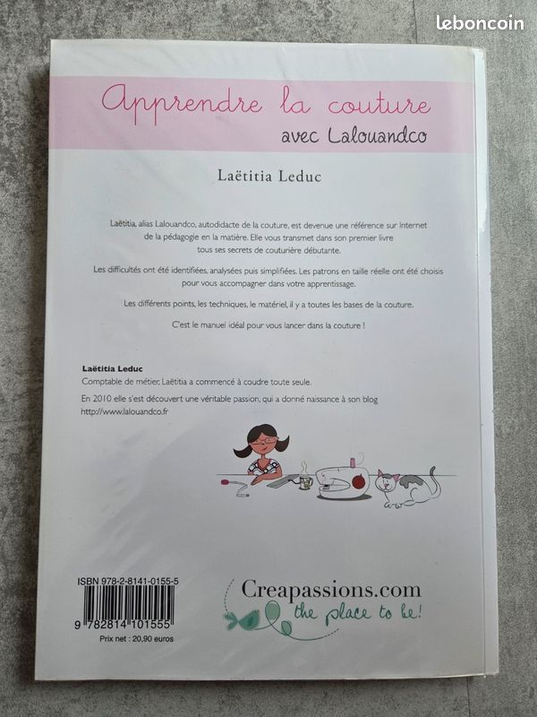 Livre "Apprendre la couture " neuf (image 2)