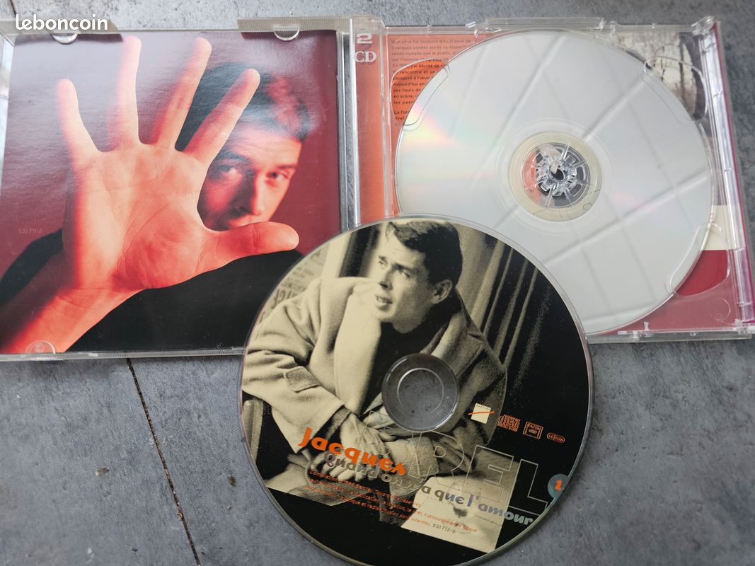 B - CD double JACQUES BREL - 37 titres - quand on n'a que l'amour - port réduit (image 2)