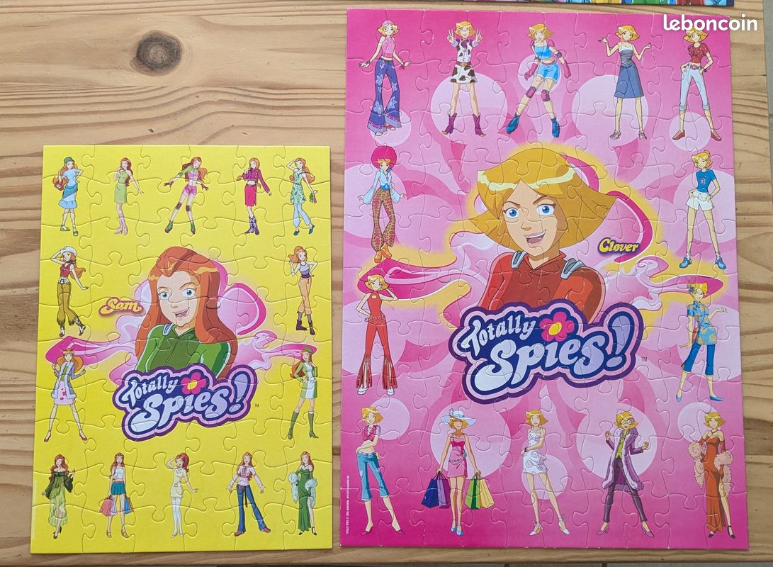 Boite de 4 puzzles Totally Spies (image 3)