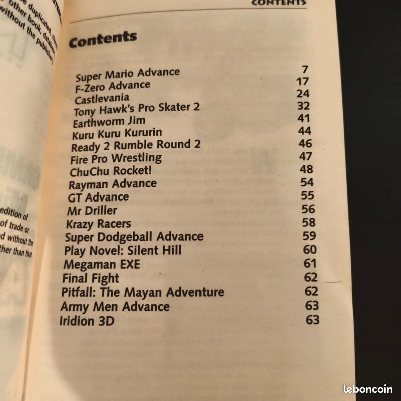 Magazine N64 Magazine – Supplément Game Boy Advance (image 3)