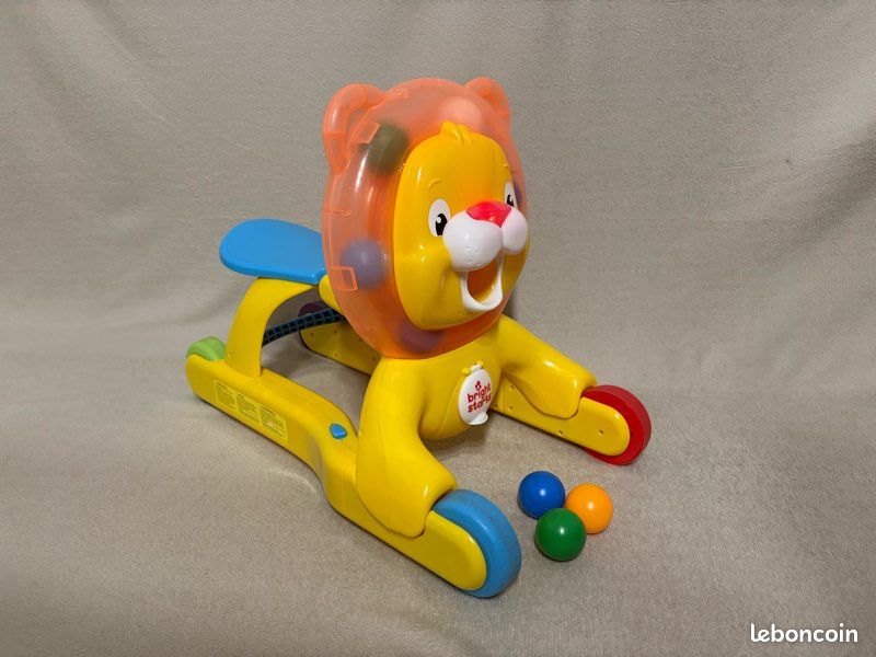 Trotteur Lion Step & Ride 3-en-1 Bright Starts (image 1)