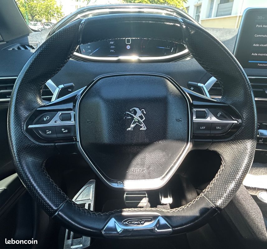 Peugeot 3008 generation-ii 2.0 bluehdi 180 gt bva- moteur changé/sieges cuir/to/ (image 17)