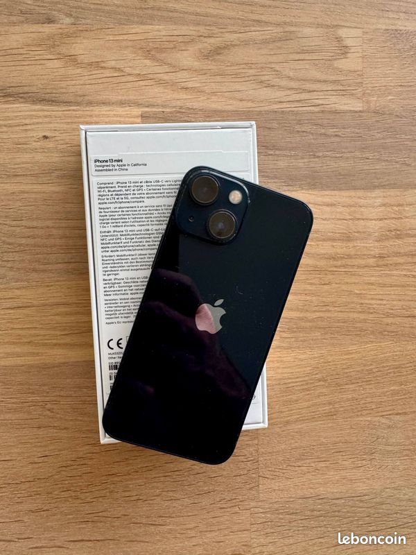 IPhone 13 Mini 128 Go Midnight Black - Etat Neuf (image 9)