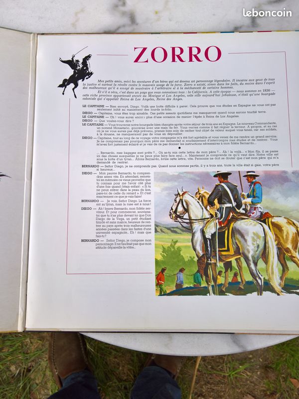 Livre disque zorro (image 2)