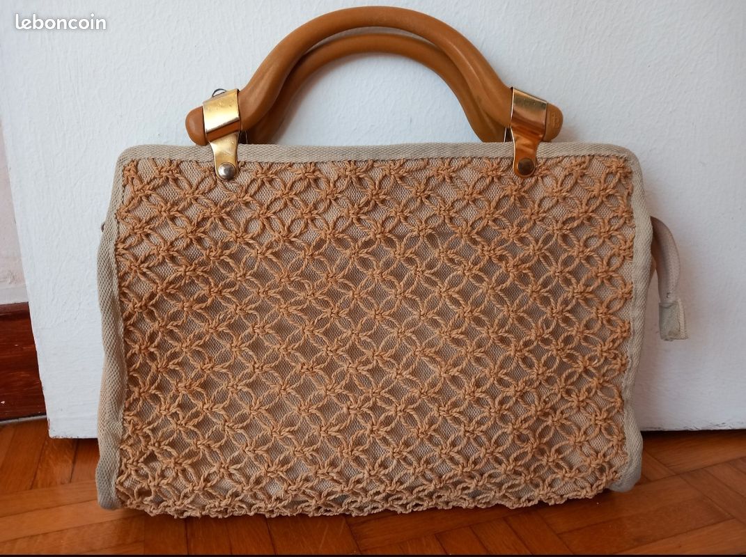 Sac à filet doublé en tissu (image 1)