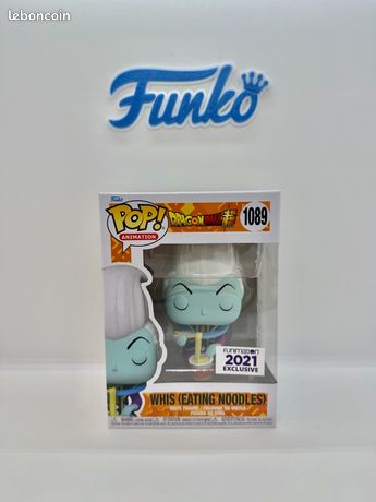 Funko Pop! Dragon Ball Z – Whis Eating Noodles – Figurine Vinyle 1089 – Avec Protection – Collection