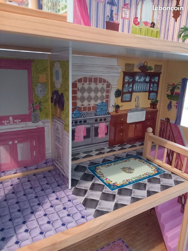 Grande Maison en bois kidkraft (image 3)