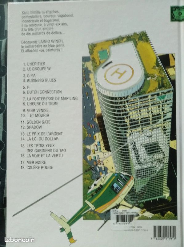 Largo Winch Tome 1 (image 2)
