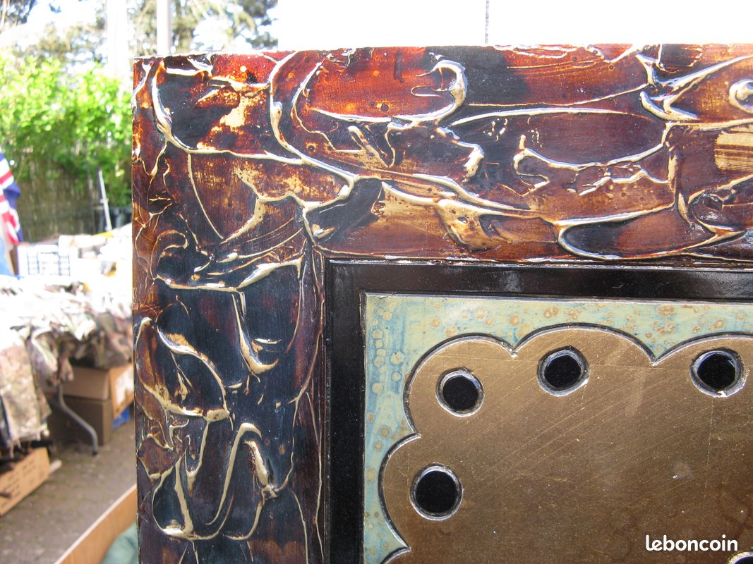 Tableau sculpture japonisant (image 7)