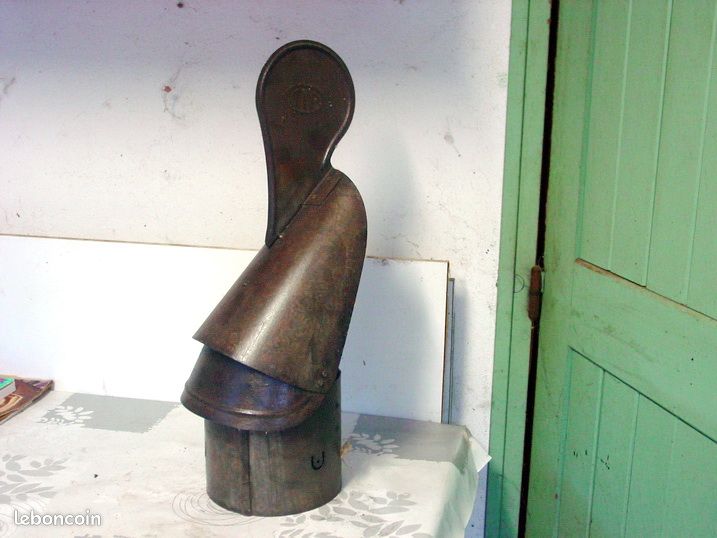 Ancien Chapeau chinois de sortie de cheminée déflecteur (image 1)