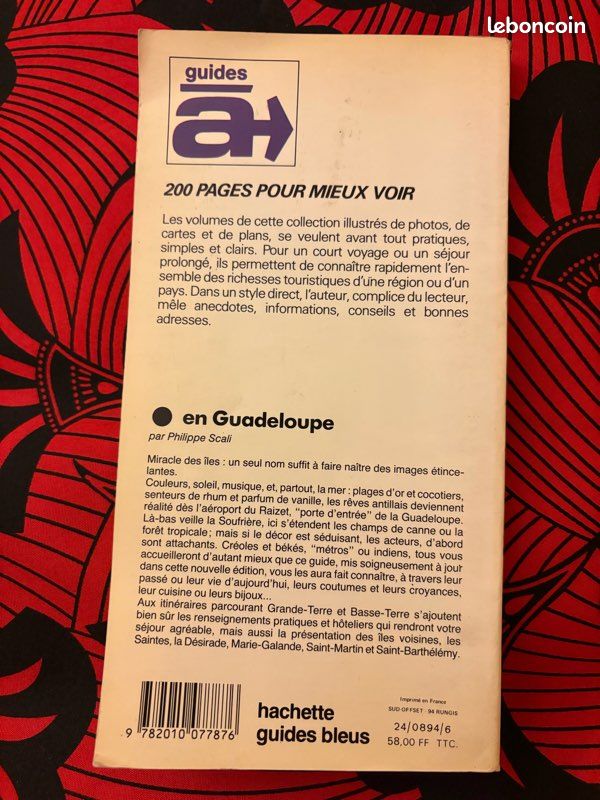 Guide bleu Hachette - En Guadeloupe - paru en 1984 (image 3)