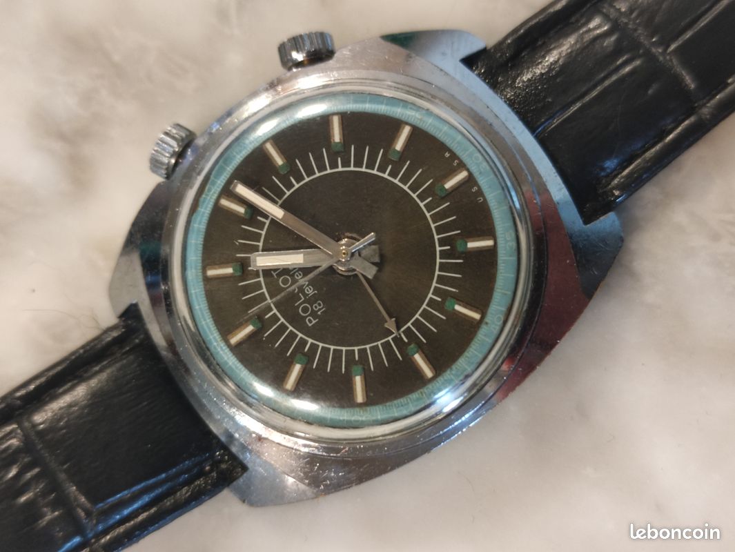 Montre vintage Poljot Alarm Urss (image 3)