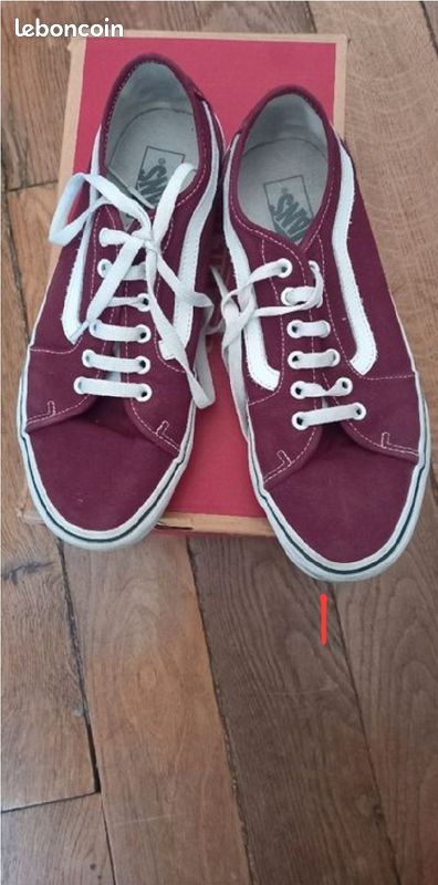 Vans 42 bordeau TBE (image 1)