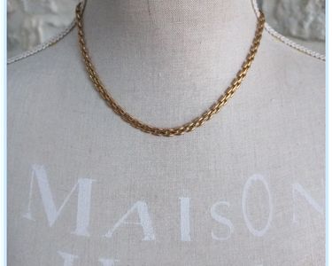 Pendentif Vintage Plaqué Or - Bijouterie D'Époque