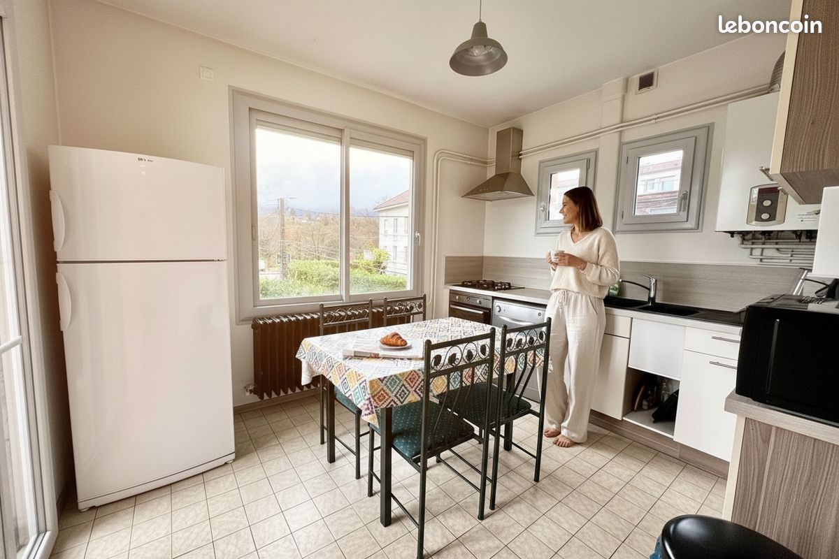 Location de vacances ou cure à Aix Les Bains - 2 Chambres - Bel appartement Lumineux avec Terrasse donnant sur Parc Arboré (image 15)